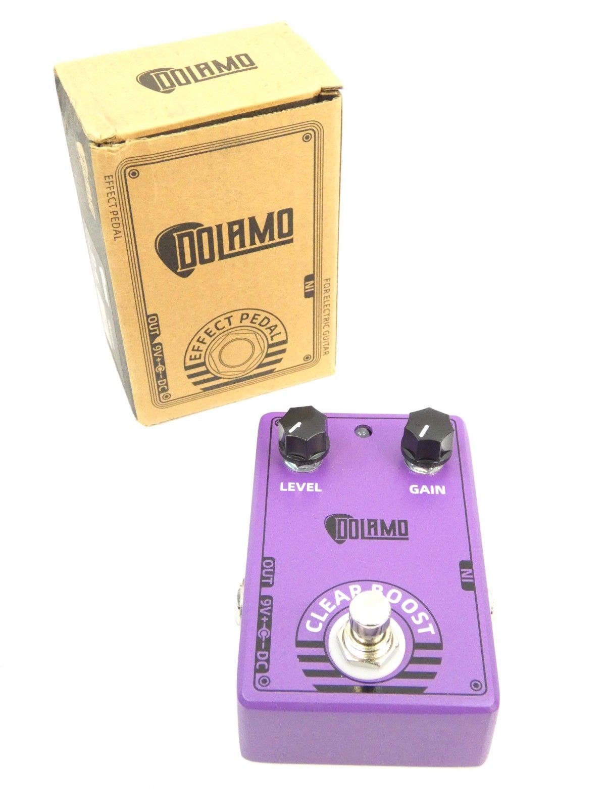 Dolamo D-6 Clear Boost Guitar Effects Pedal – Mint with Box