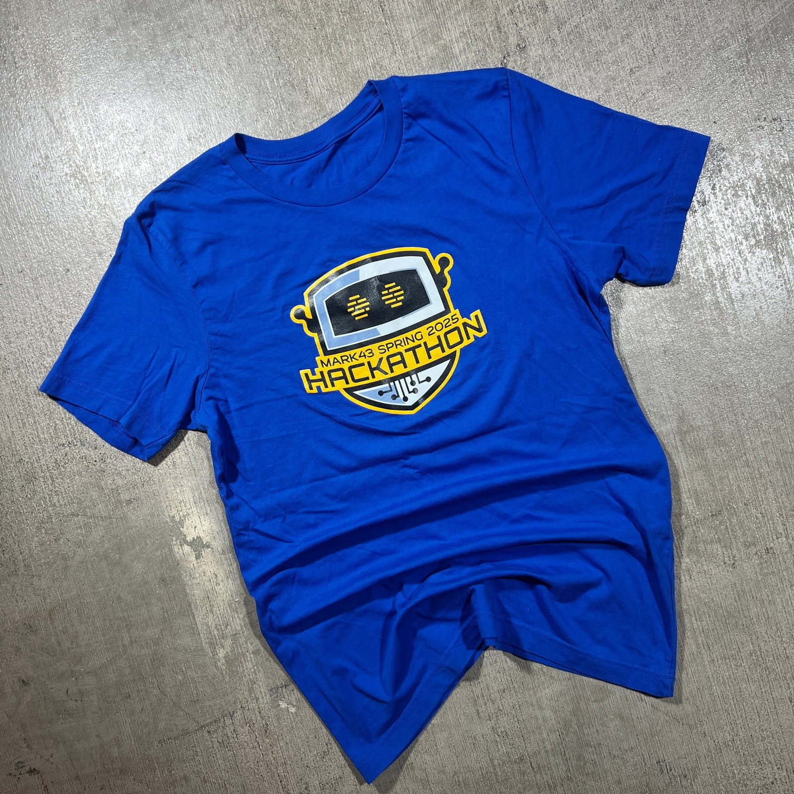 Mark43 Spring 2025 Hackathon T-Shirt Blue