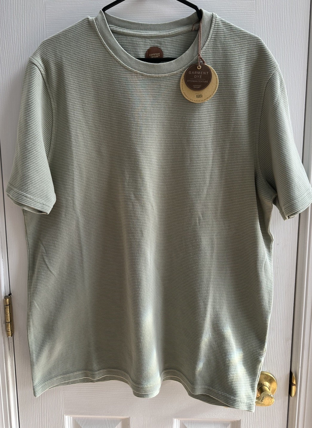 Common People Ottoman GD Tee Men’s Size Large Sage New with Tags