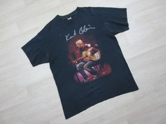 Vintage Kurt Cobain Nirvana MTV Unplugged T Shirt (L) 90s Y2K Distressed Band