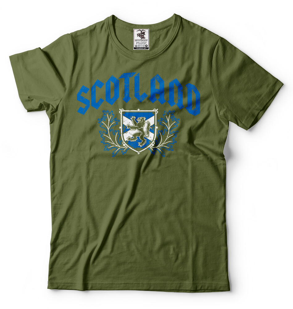 Scotland T-shirt Mens tee shirt Scottish Roots tee shirt Scotland heritage Tee gallery