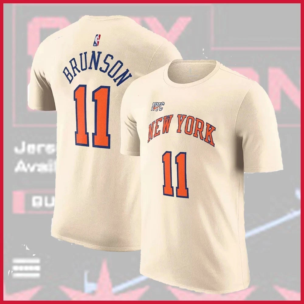 🔥McBride, Brunson, Anunoby, Towns New York Basketball Team 2025/26 City Edition gallery