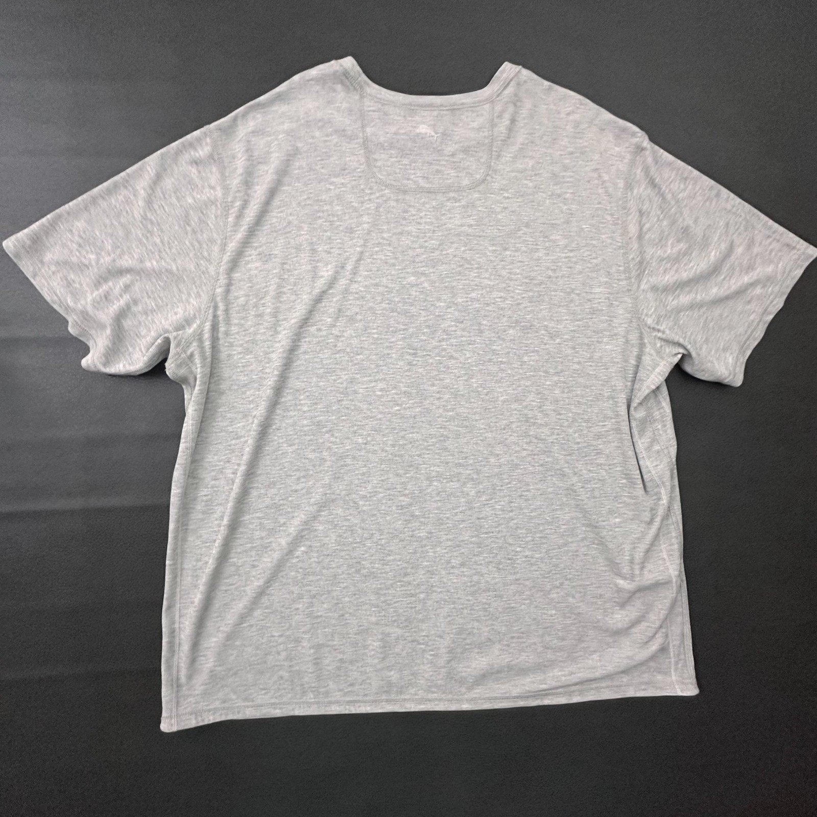 Tommy Bahama T Shirt Mens 2XL Big Gray Reversible Modal Blend Comfort Luxe Tee gallery