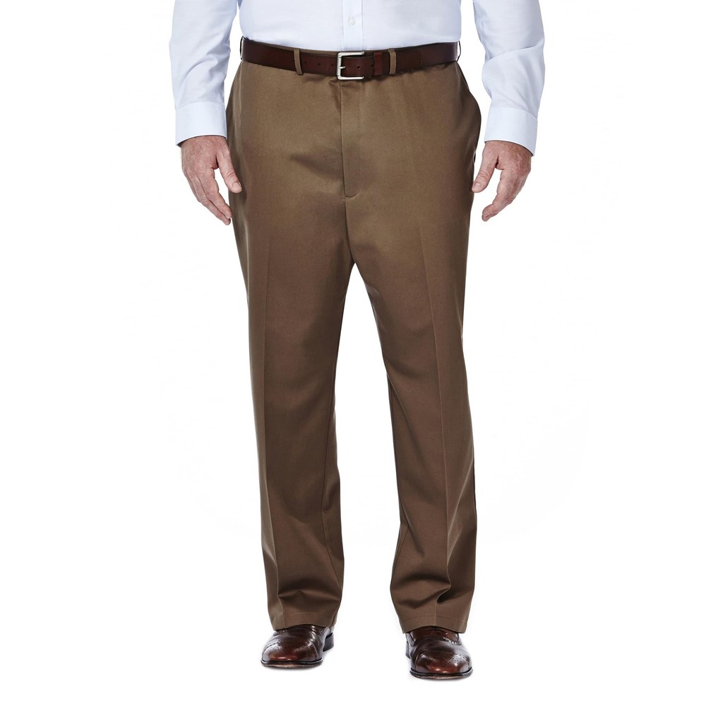 Haggar Men’s Work To Weekend No Iron Flat Front Pant Mens 41114957522 Size 38W