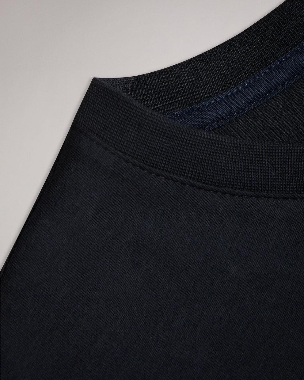 Ted Baker Regular Fit Tywinn Mens Black T-Shirt Cotton – Size Small