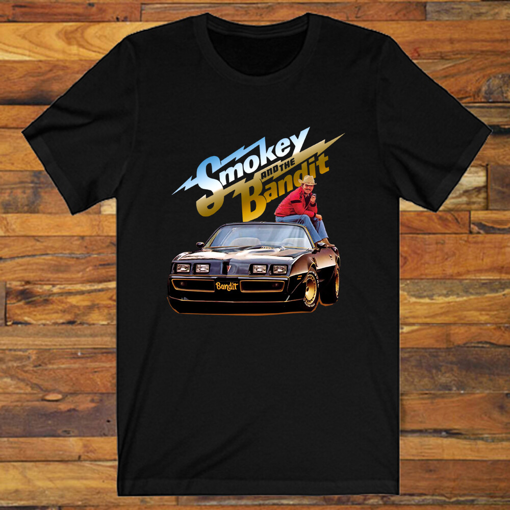 Smokey And The Bandit Movie Men’s Black T-Shirt S-5XL