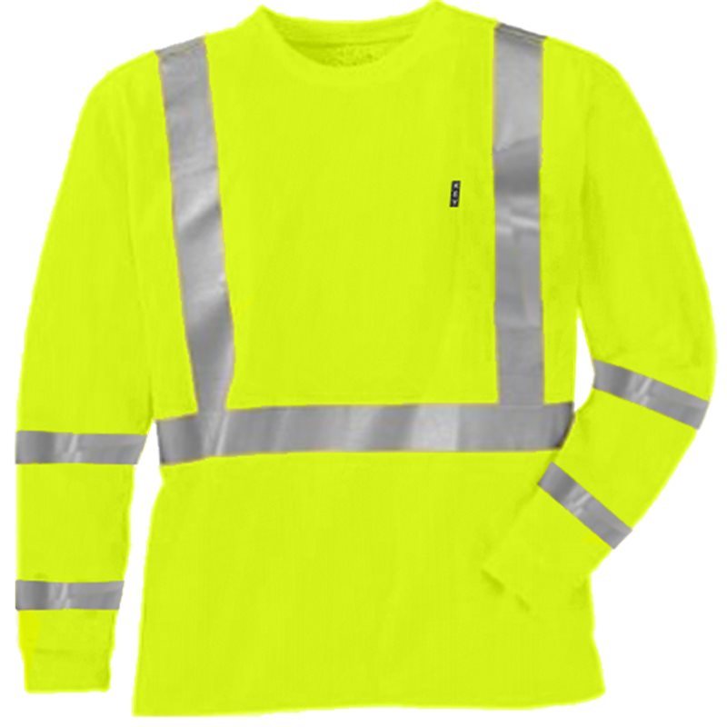 Key Apparel Long Sleeve ANSI II Class 3 Hi-Vis Pocket Tee. Key 848.39