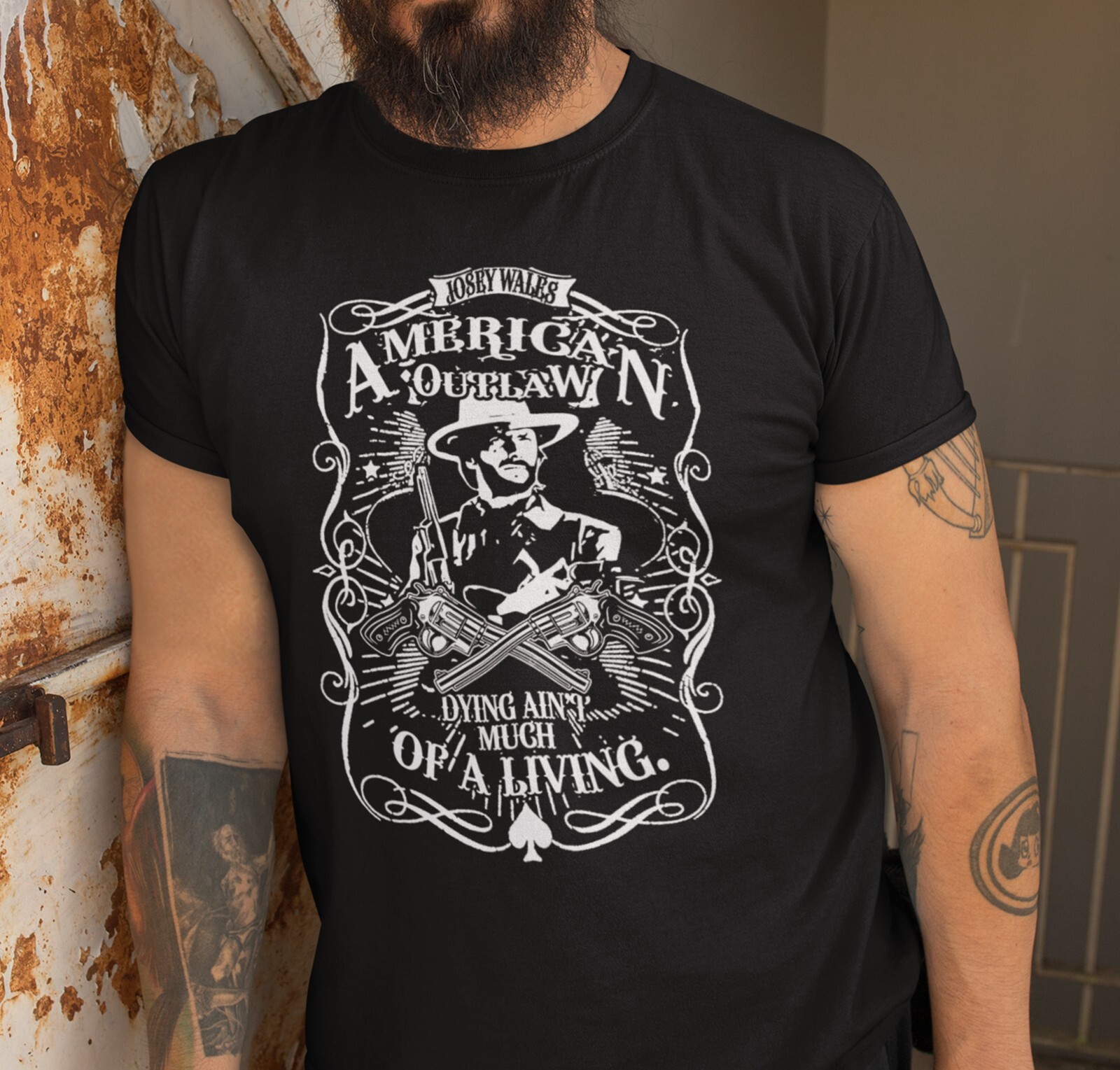 Clint Eastwood T-Shirt, The Outlaw Josey Wales Shirt, Cowboy Shirt, Unforgiven gallery