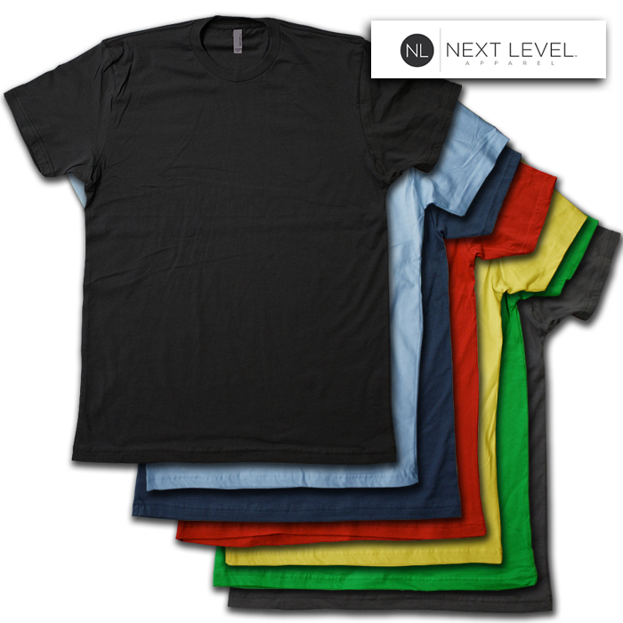 Next Level Apparel #3600 Super-Soft Ring Spun Cotton Blank T-Shirt - ALL COLORS! gallery