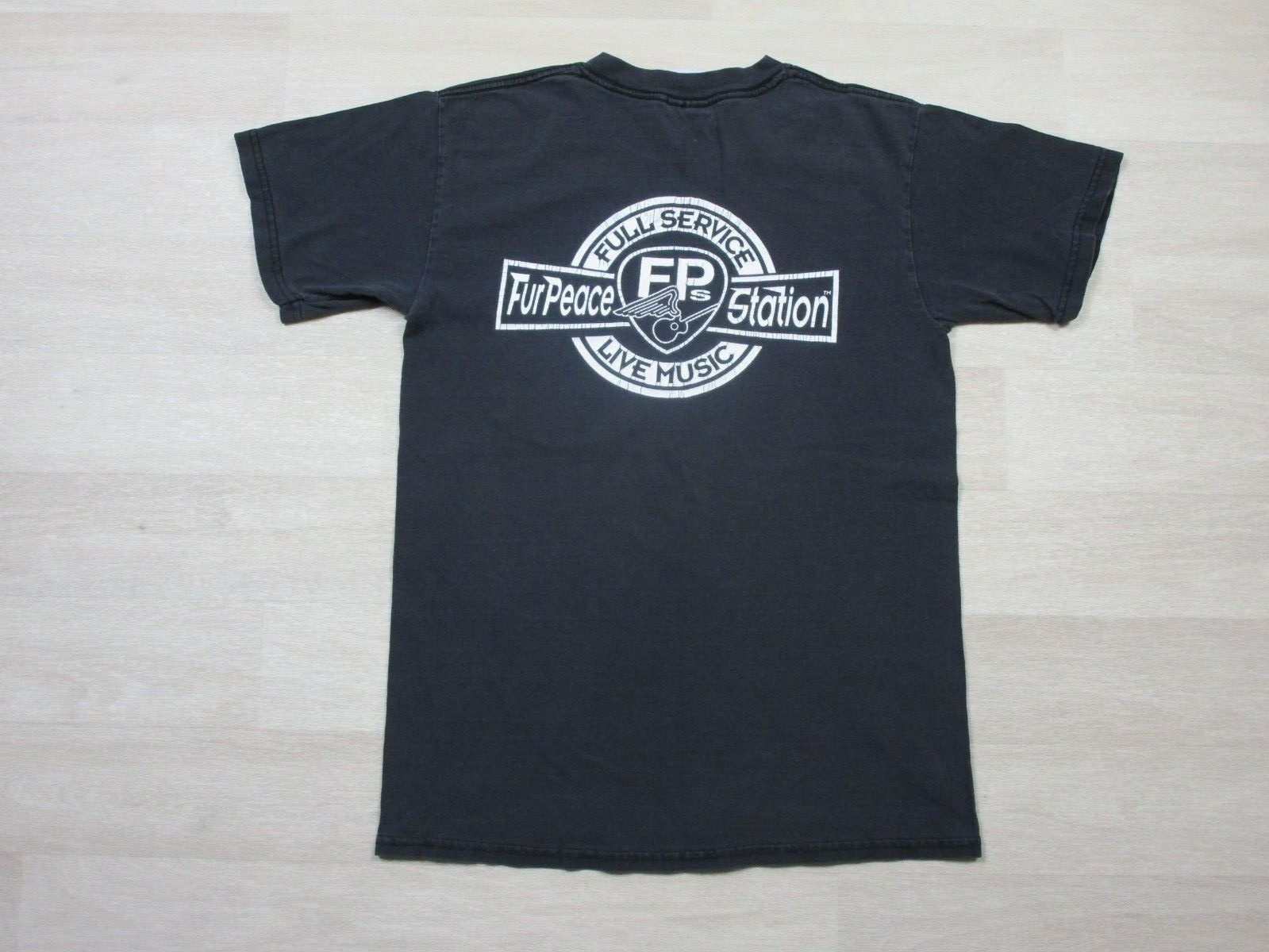 Vintage Jorma Kaukonen’s Fur Peace Ranch Pocket T Shirt (S) Concert Music Band