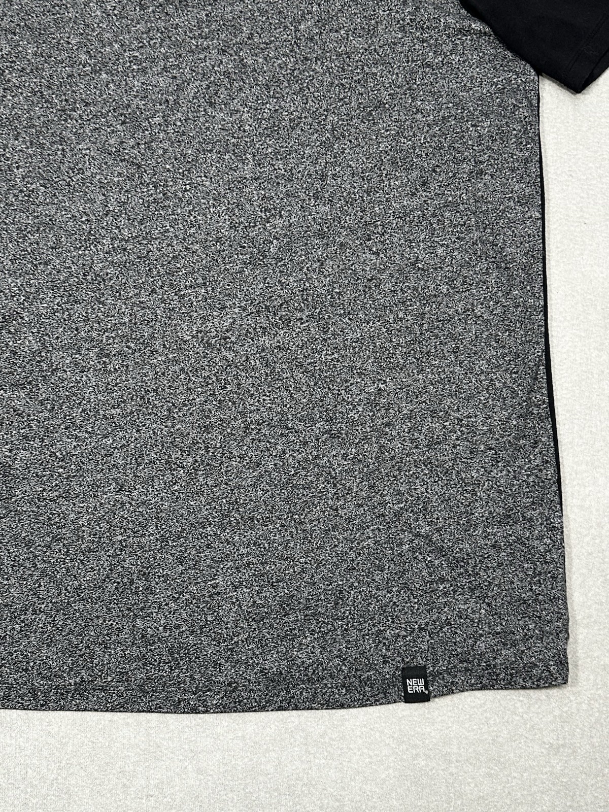 New Era Raglan T Shirt Mens XL Gray Black Short Sleeve Athletic Casual gallery