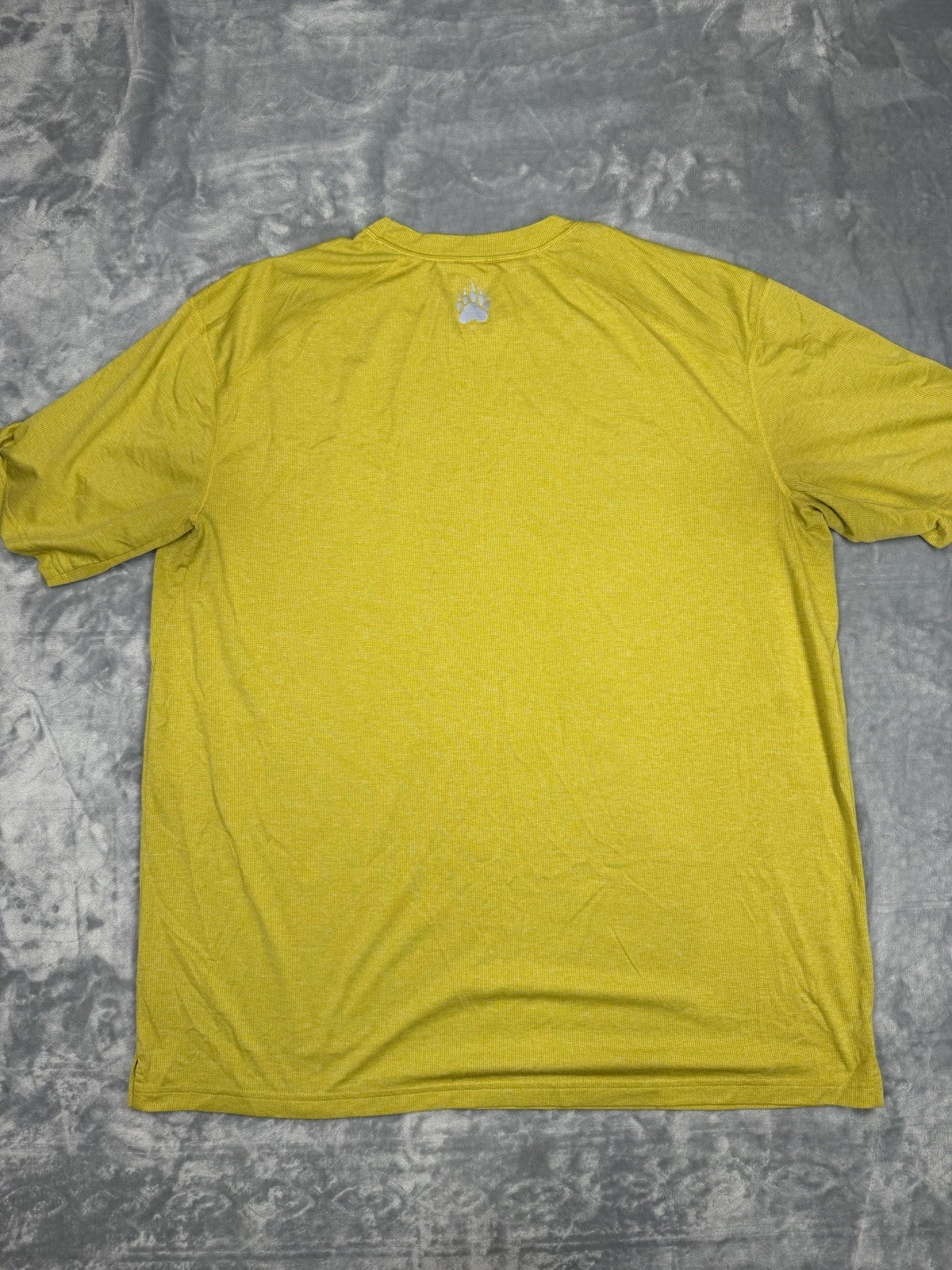 Alaskan Hardgear Men's XL Standard Fit Yellow Polyester Knit Crew Neck T-Shirt gallery