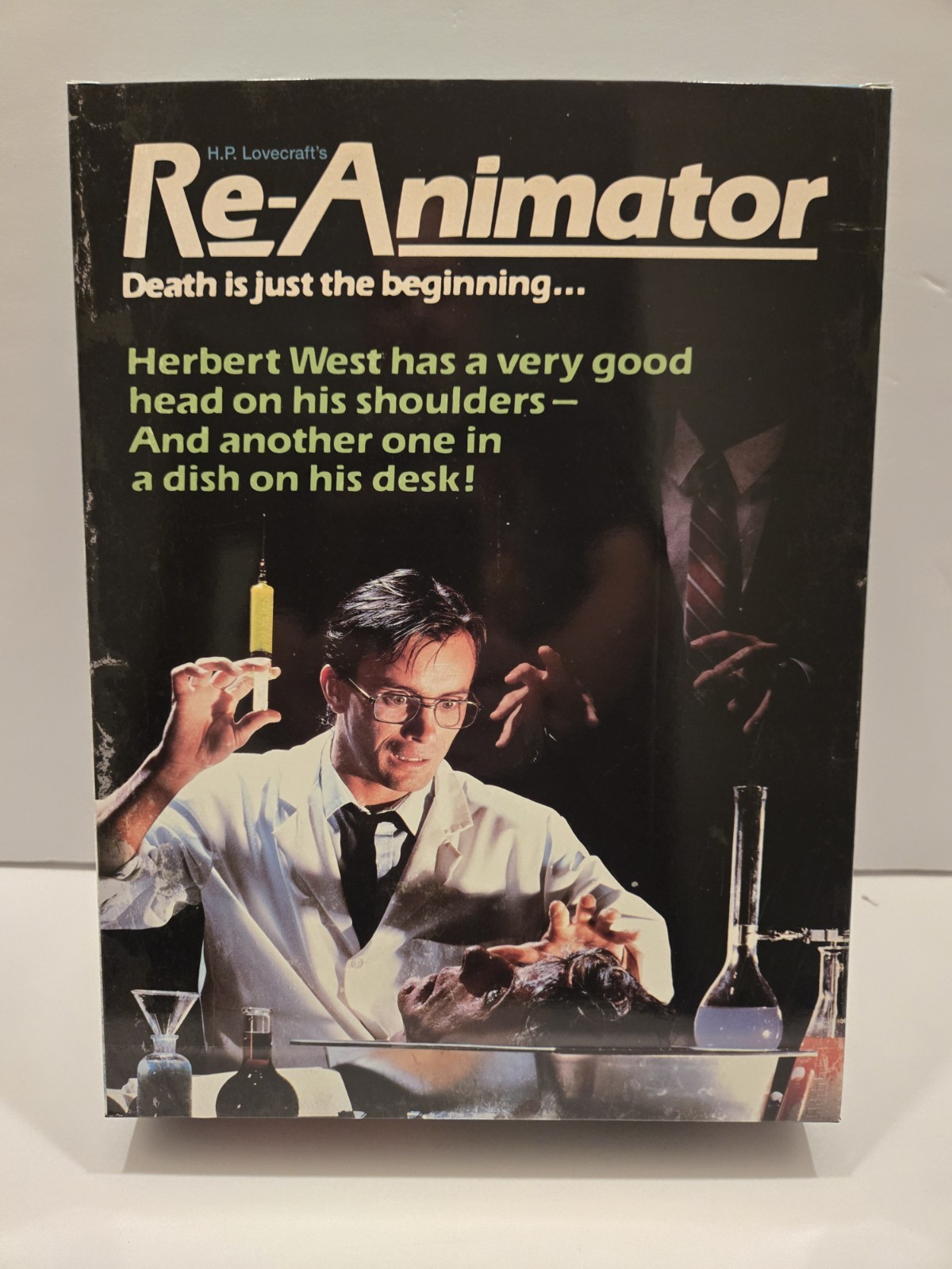 ReAnimator 40th Anniversary Bundle Set Fright Rags Shirt XL VHS Box MIB OG Owner gallery