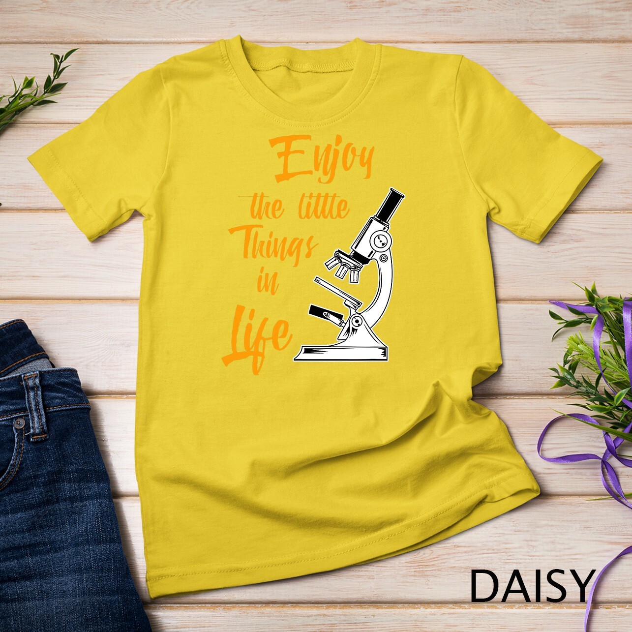 Biologist Microscope Laboratory - Funny Biology Pun Unisex T-shirt gallery