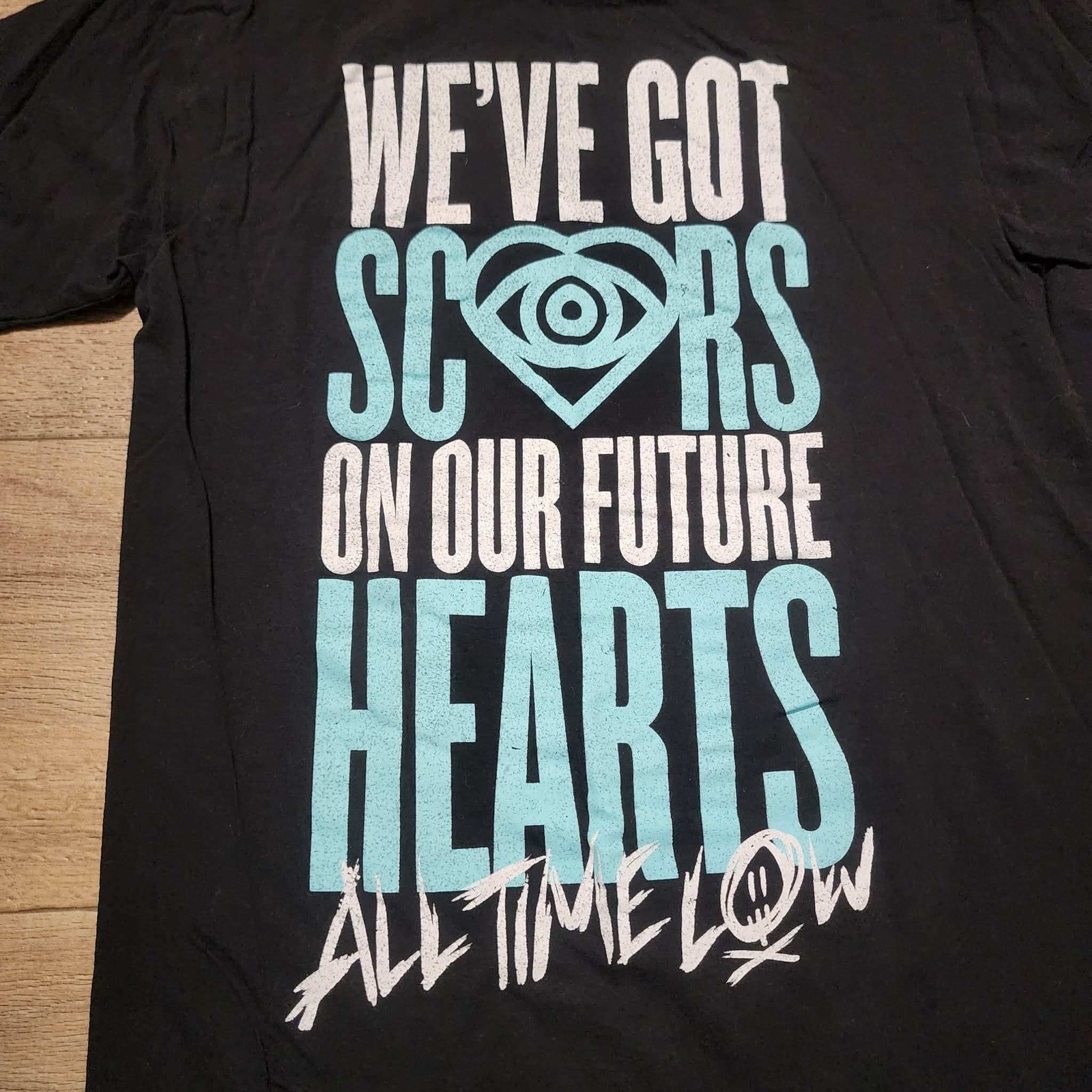 All Time Low Future Hearts Band Tee Mens Medium Black Emo Pop Punk Shirt gallery