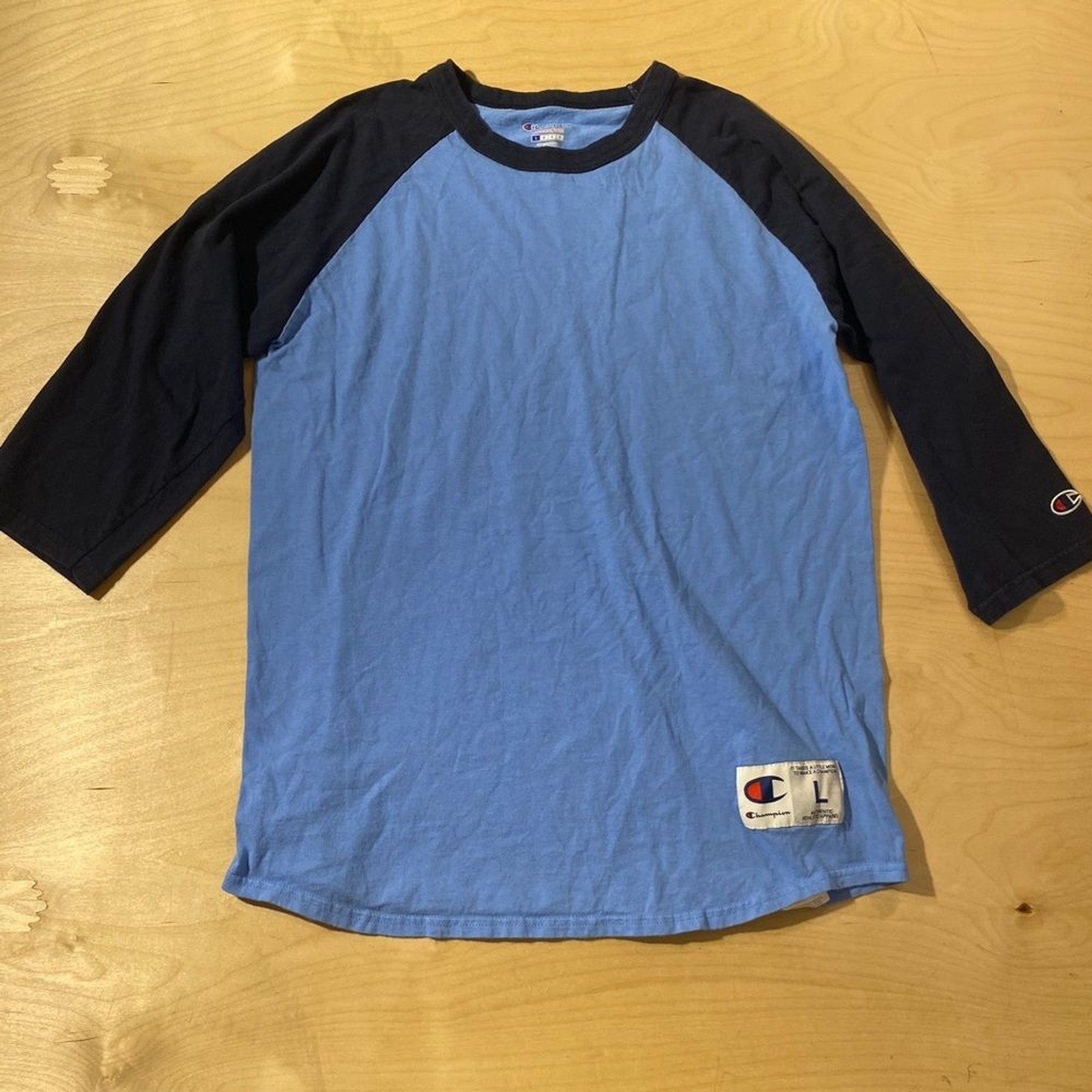 Champion Two-Tone Blue and Black Shirt Large (DI) gallery
