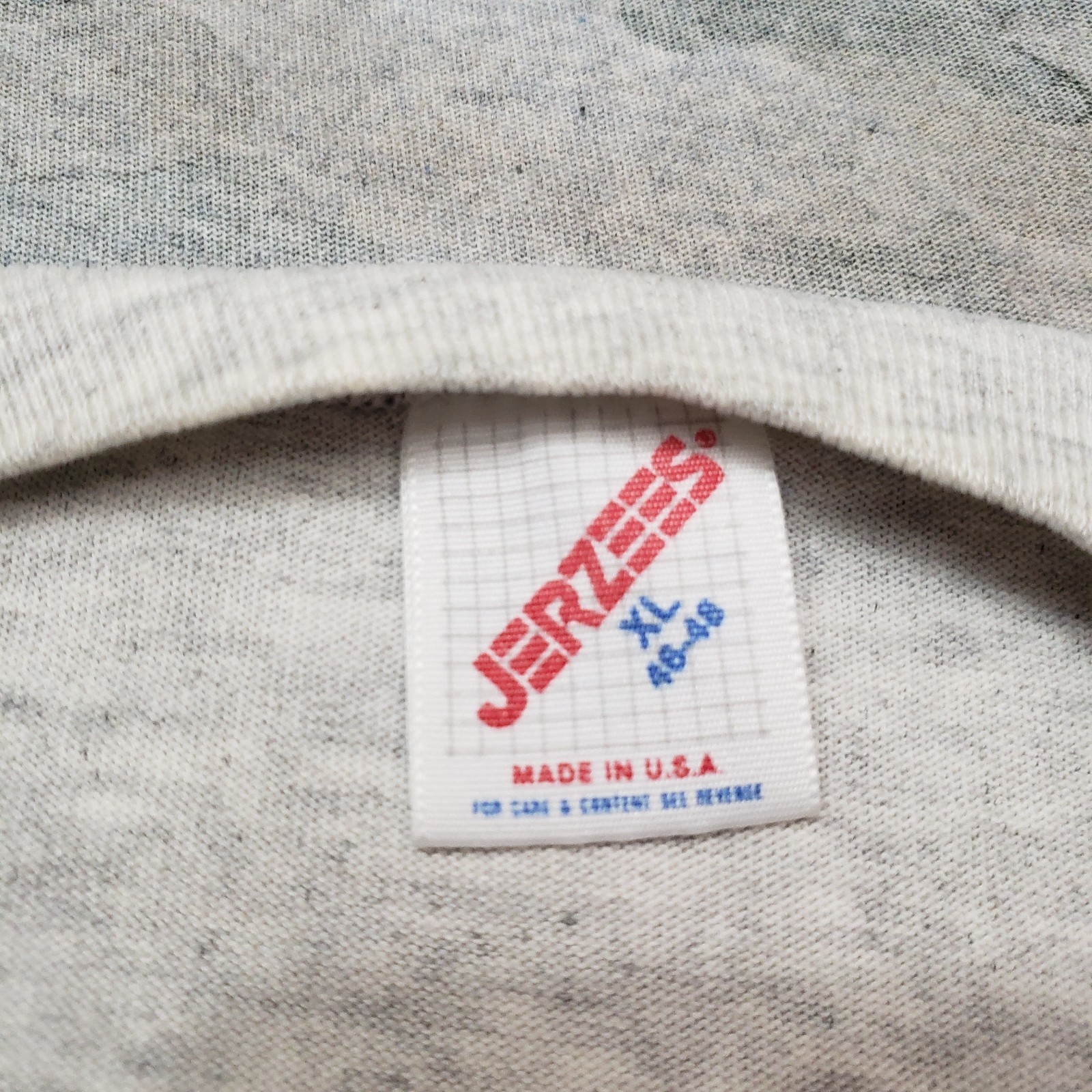 Jerzees Shirt Mens XL Gray Short Sleeve gallery