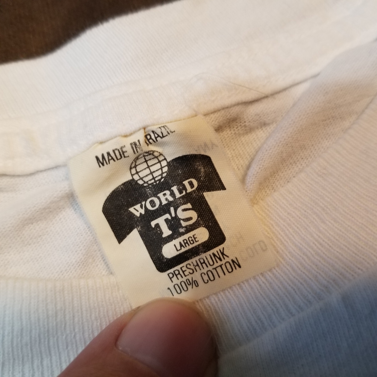 VTG SINGLE STITCH T-SHIRT HERING COMPANY MEN'S LARGE NAUTICAL DOCKS GRAPHIC gallery