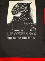 Final Fantasy Men’s Shirt Size Medium Brave Exvius The Orders No. 4 Square Enix