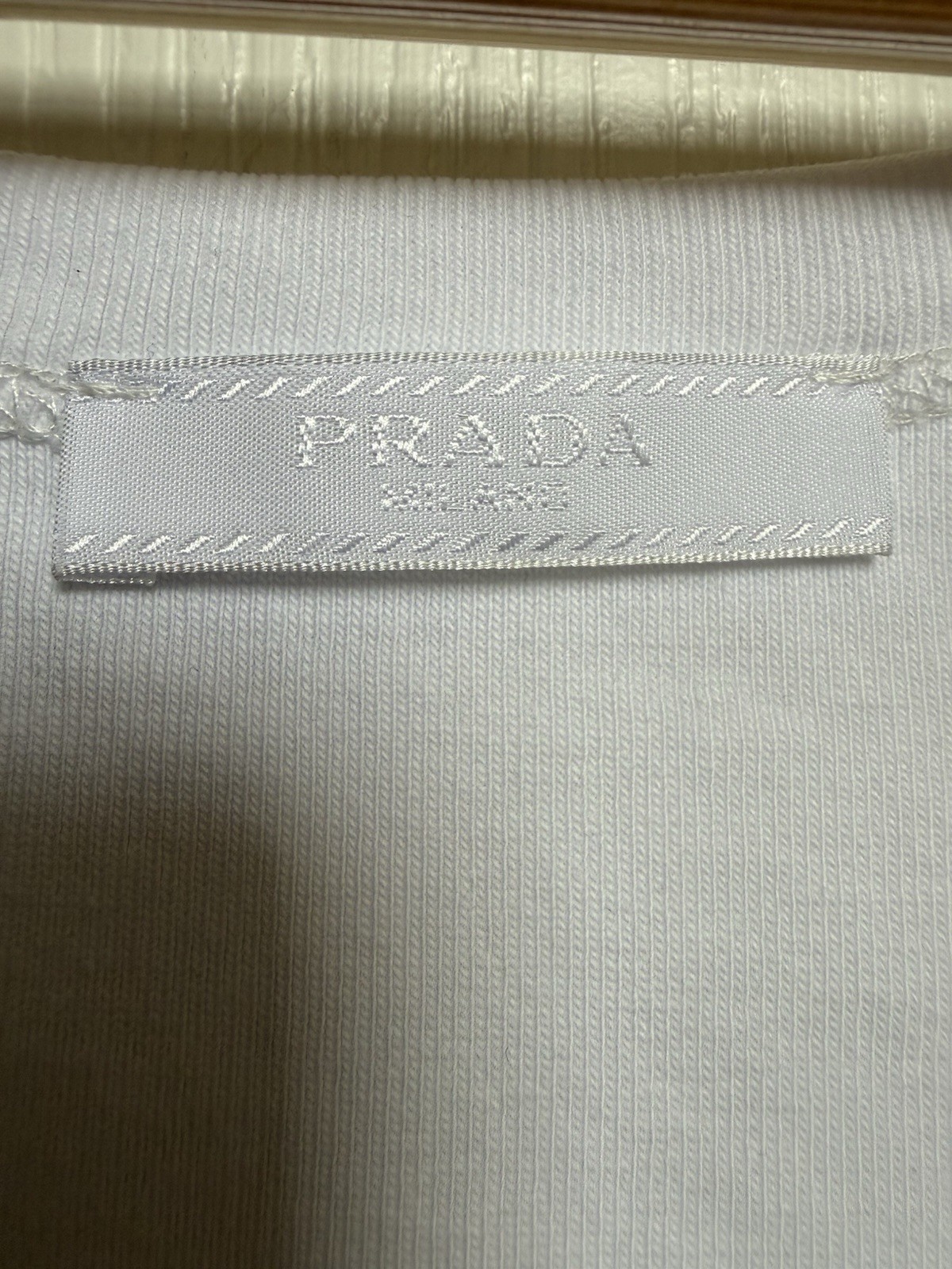 🔥Prada Cotton Logo Summer Tank Top For Men Size L See Pics For Measurements 👀 gallery