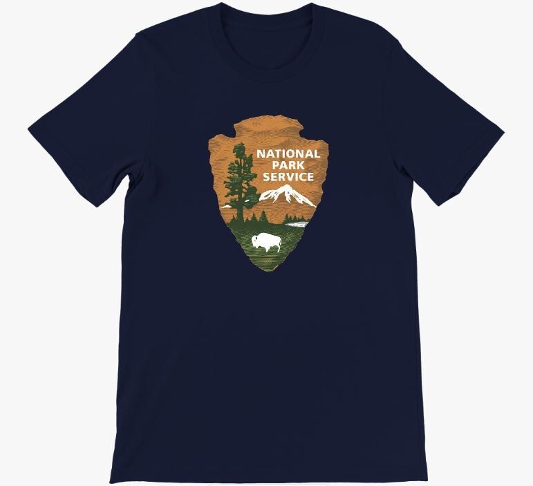 NPS National Park Service Arrowhead Shirt Yosemite Zion Yellowstone Tshirt gallery