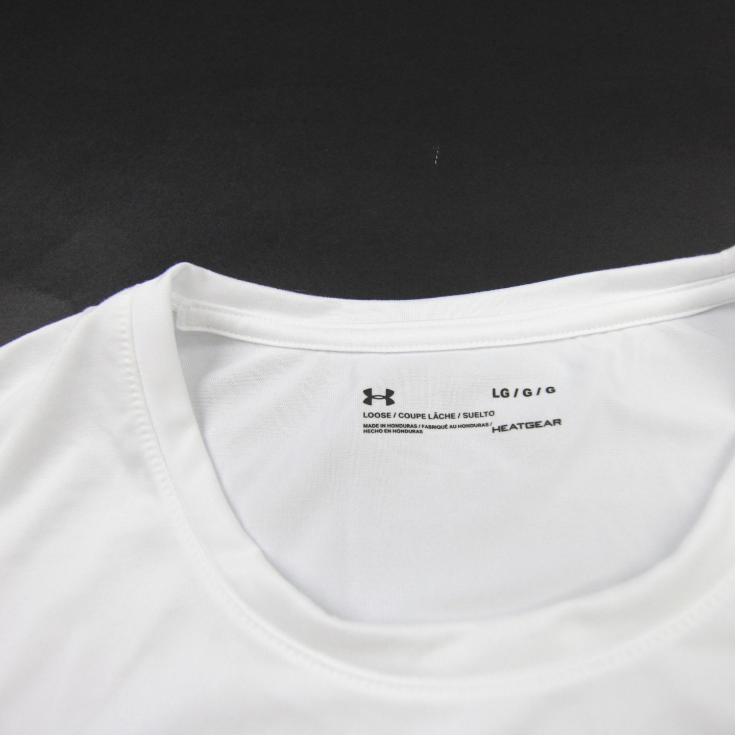 Under Armour HeatGear Short Sleeve Shirt Men's White New without Tags L gallery