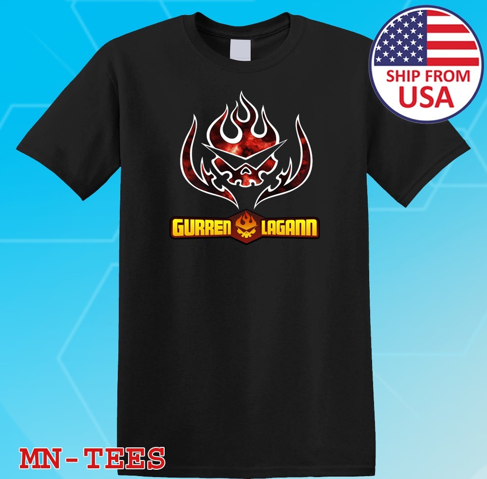 Gurren Lagann Black Size S-5XL gallery