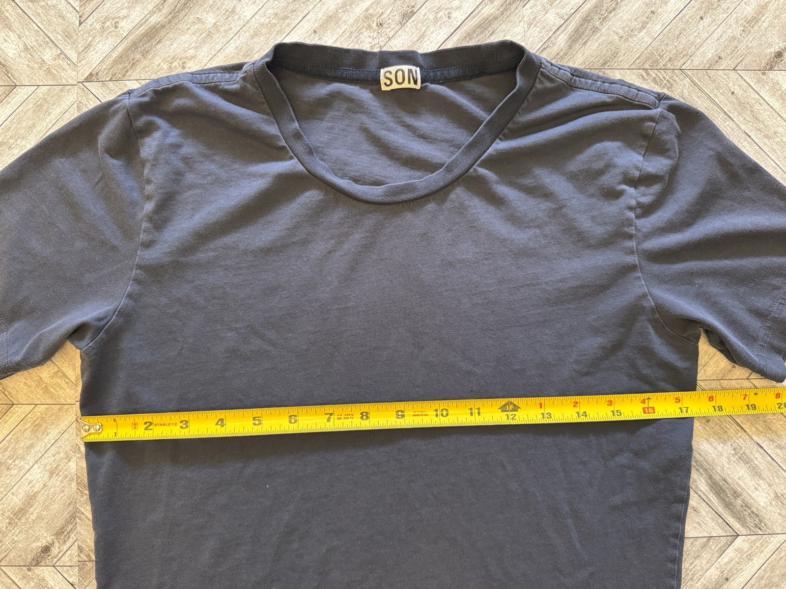 Son Of A Tailor T-Shirt Mens Small Black Supima Cotton Streetwear Slim Tee Y2K gallery