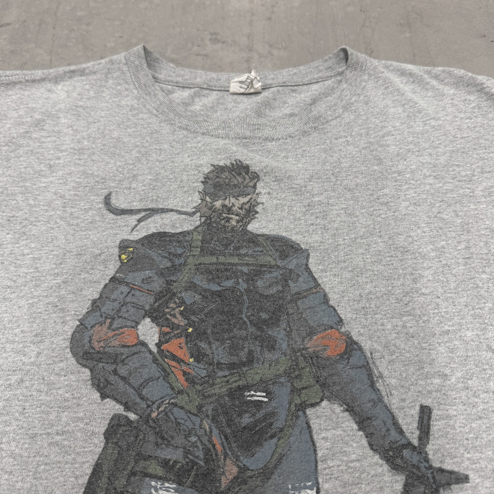 Metal Gear Solid Vintage Shirt Medium Peacewalker Promo Y2K Konami Video Game gallery