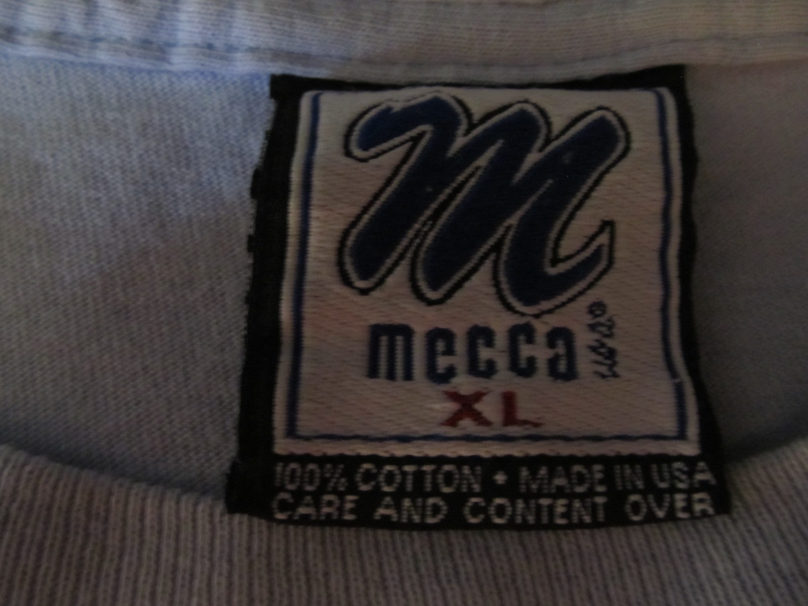 VTG Mecca Dnm Long Sleeve T-Shirt Men’s XL Hip Hop Streetwear USA Made gallery
