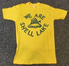 Vintage 80s Bantam Shell Lake Lakers T Shirt Sm XS Single Stitch USA