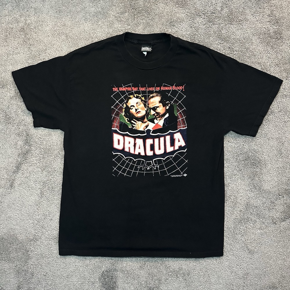 Impact Merchandising Dracula Mens Large T-shirt 2006 Vampire Blood Bat Movie