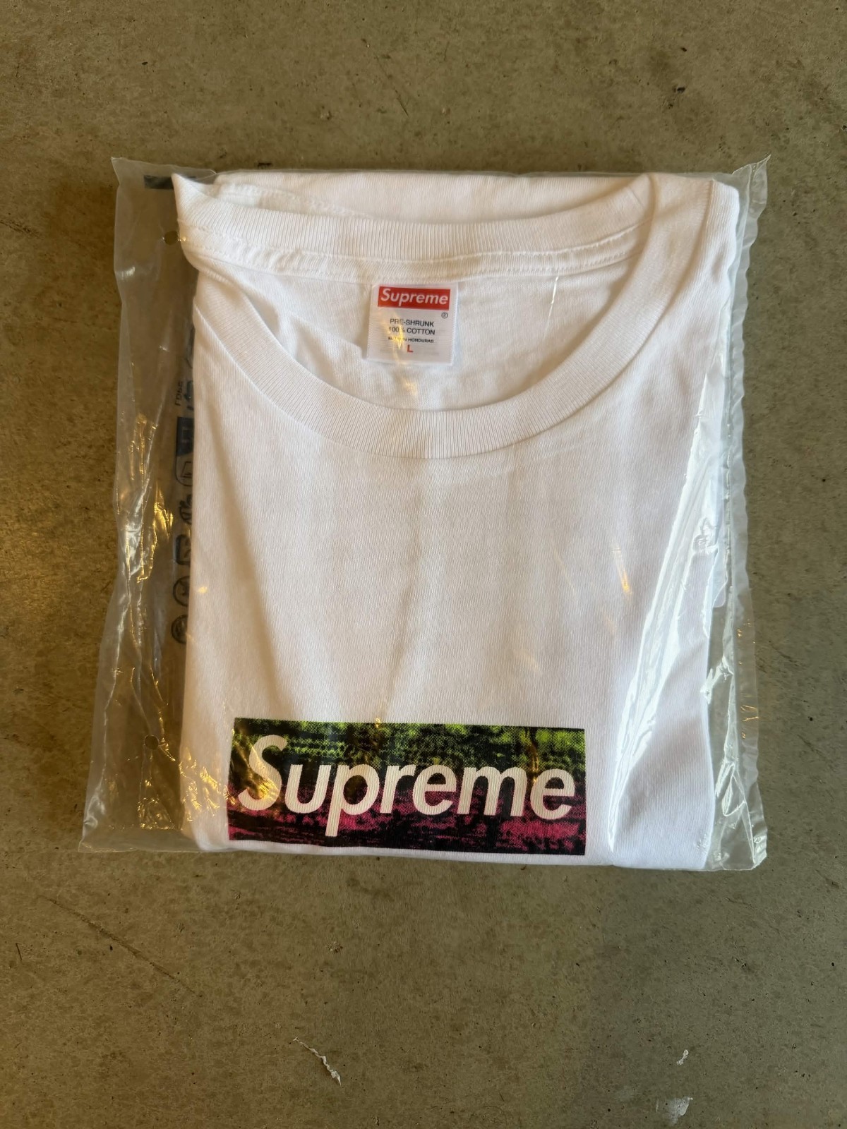 Supreme Los Angeles Fire Relief Box Logo Tee Sizes M-L-XL **In Hand** Free Ship gallery