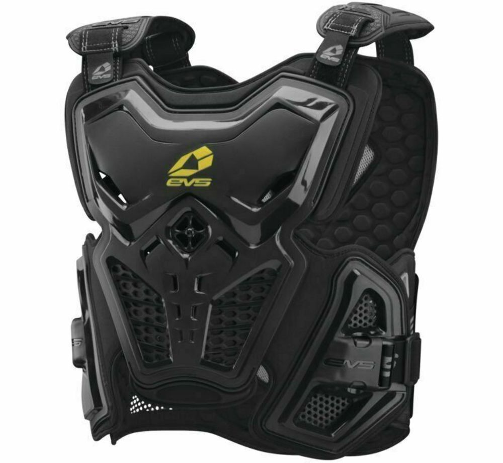 EVS F2 Roost Deflector Chest Protector Size XL Black F2-BK-XL