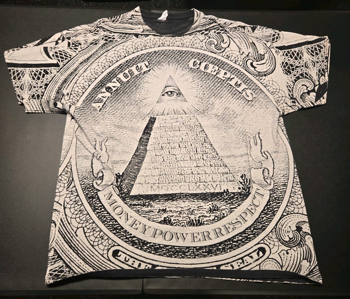 Delta Pro Weight Mens T-Shirt XL Annuit Coeptis Great Seal Money Power Respect gallery