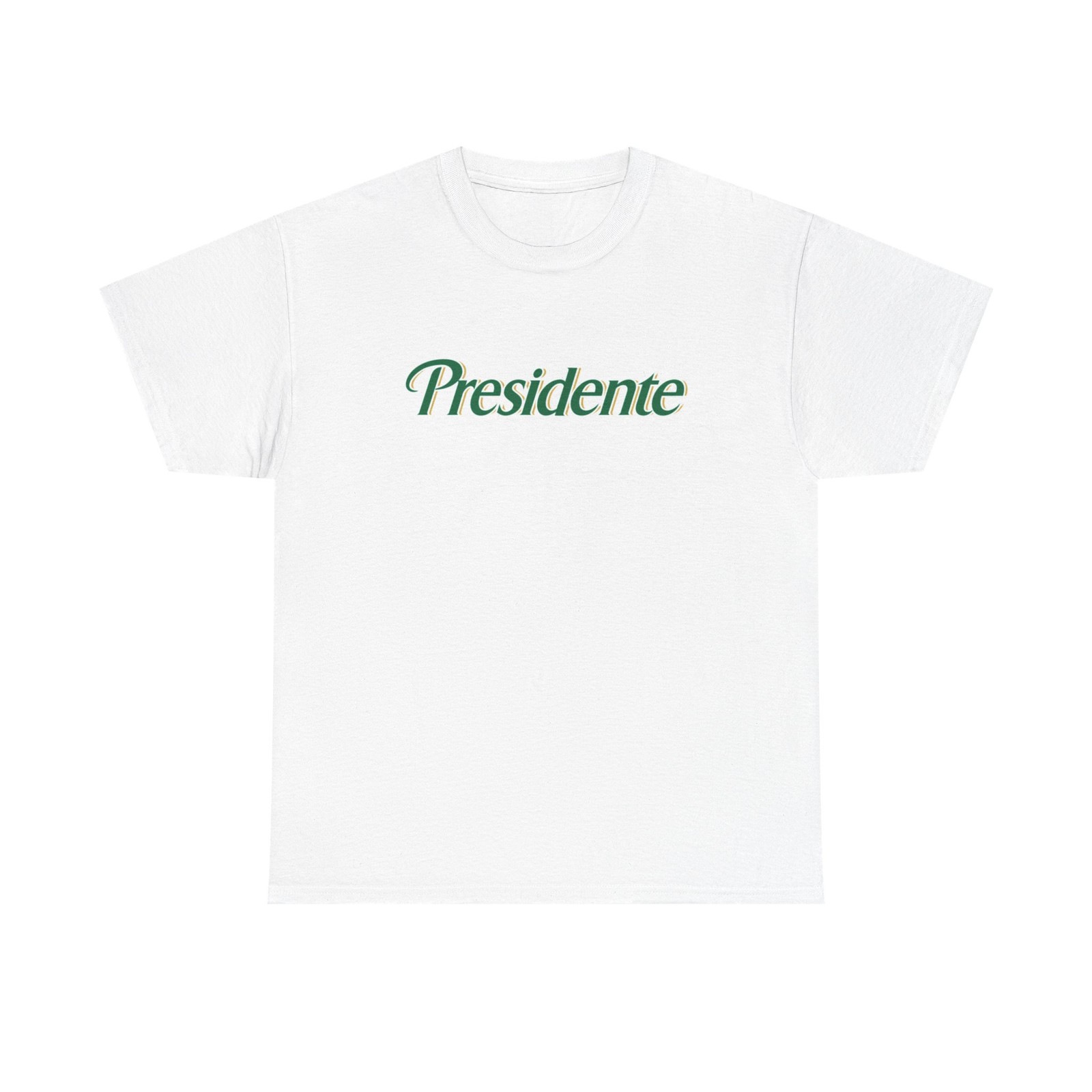 Presidente Beer Graphic T Shirt Vintage Dominican Republic Unisex Heavy Cotton gallery