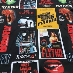 Born Fly Men’s All Over Print Graphic Premium Tee T-Shirt Horror Movies Sz 4X