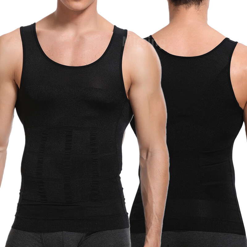Fajas Para Hombres Faja Reductora De Hombre Men Body Shaper Abdomen Control Tee gallery