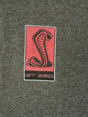 David Carey Officially Licensed Shelby Cobra Front/Back Print Tee, 3XL