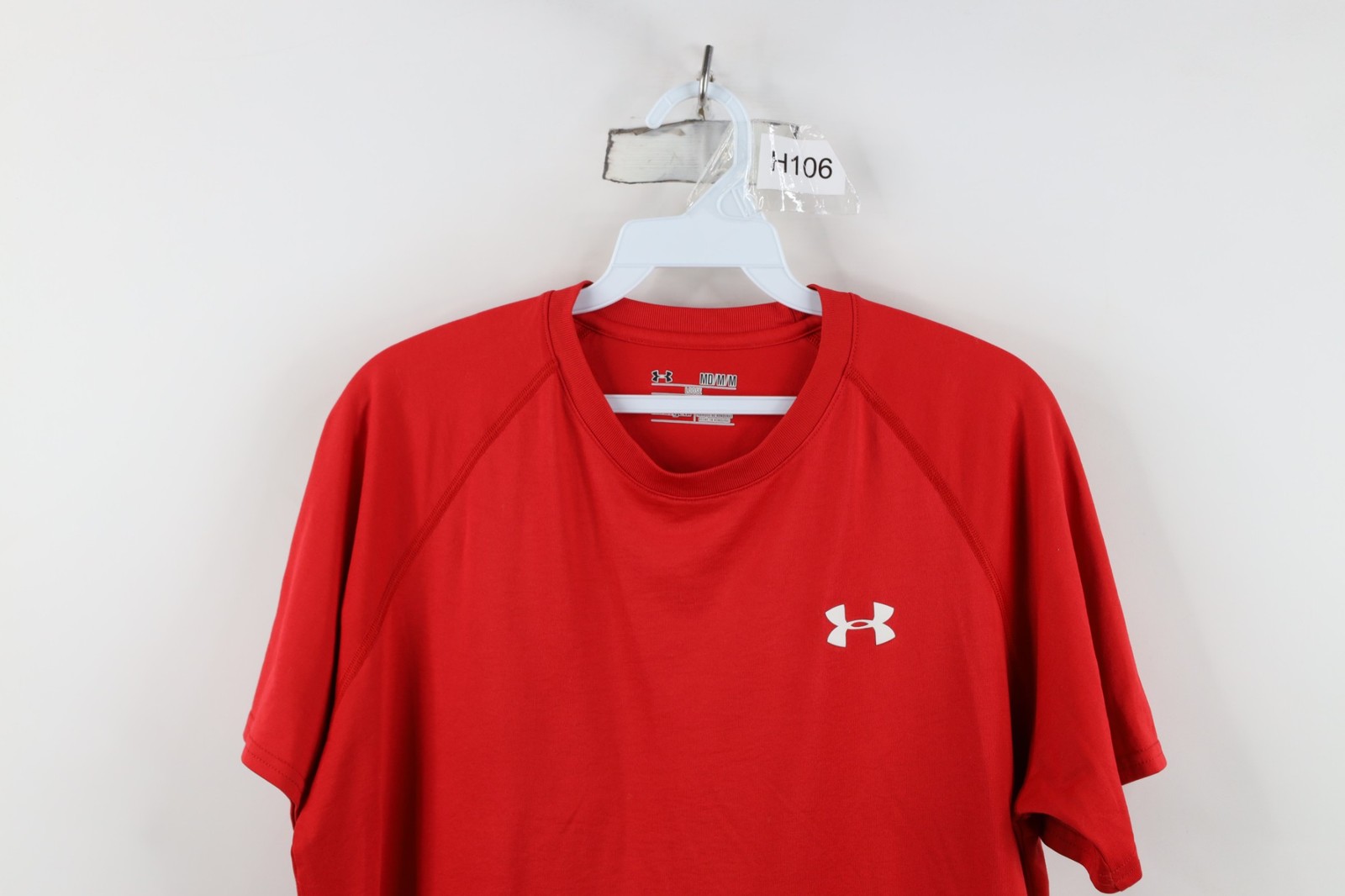 Under Armour Mens Medium Loose HeatGear Short Sleeve Running Jogging Gym T-Shirt gallery