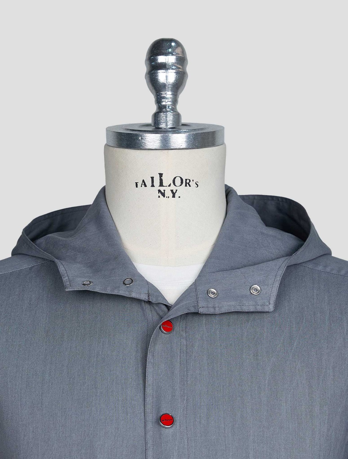 NEW KITON GRAY COTTON MARIANO EU 56 - US 46 - 2XL KME57 gallery