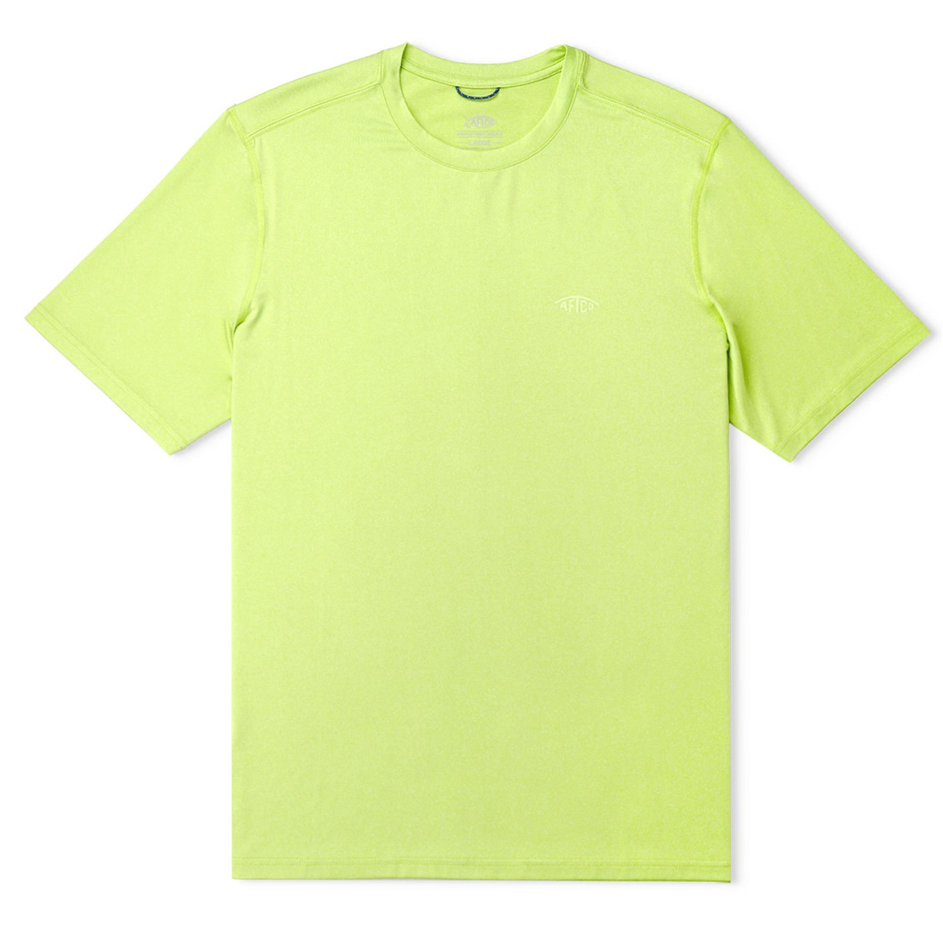 AFTCO Samurai 2 Short-Sleeve T-Shirt - Anemone Green Heather - Large NWT gallery