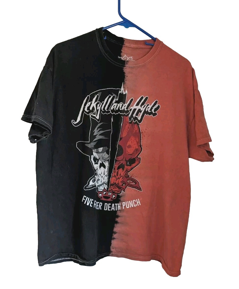Jekyll And Hyde ~ Five Finger Death Punch Band Size L gallery