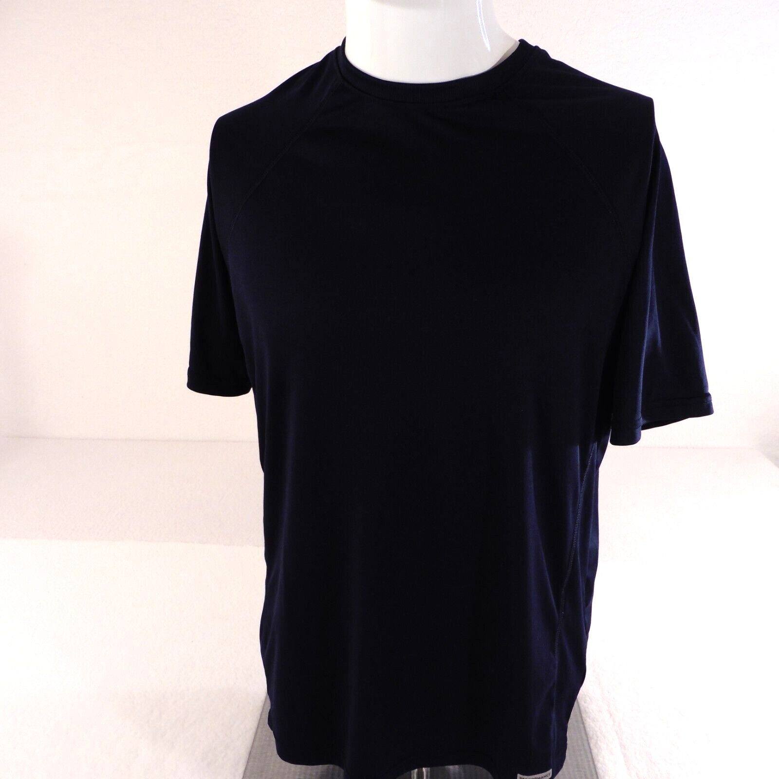 Tek Gear Shirt Men Medium Blue Gym Active Performance Running Jogging Basketball gallery