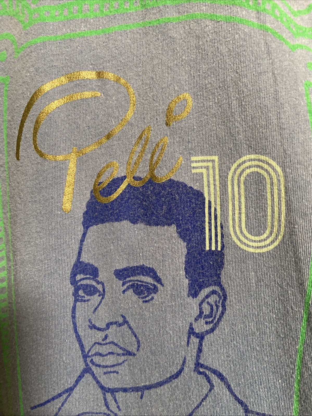 Vintage PUMA Hong Kong PELE BRASIL 10 T-Shirt Size LARGE. Excellent gallery