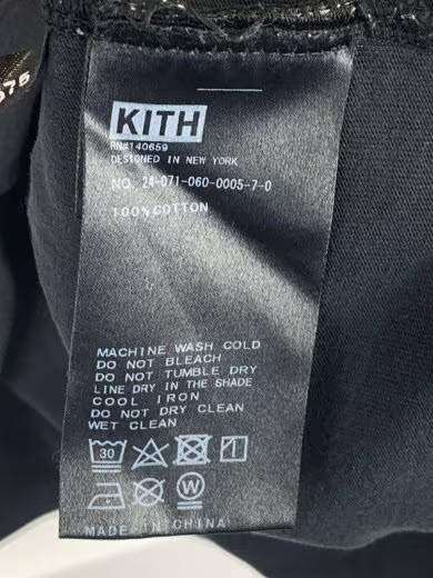 KITH T-shirt / Size M / Cotton / Black / Print / 24-071-060-0005-7-0 gallery
