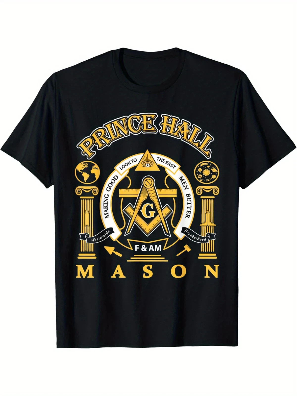 Masonic Prince Hall Presidents Day T-Shirt - Soft, Breathable gallery