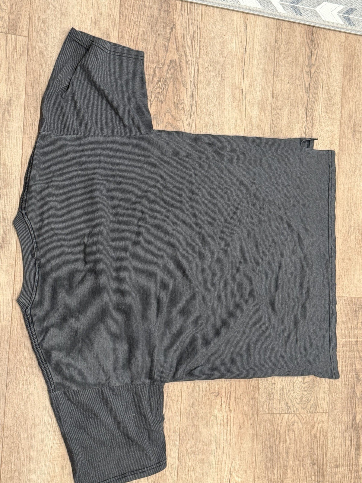Vintage 90s Marlboro Unlimited Gray Striped Embroidered Pocket T Shirt See Pics gallery
