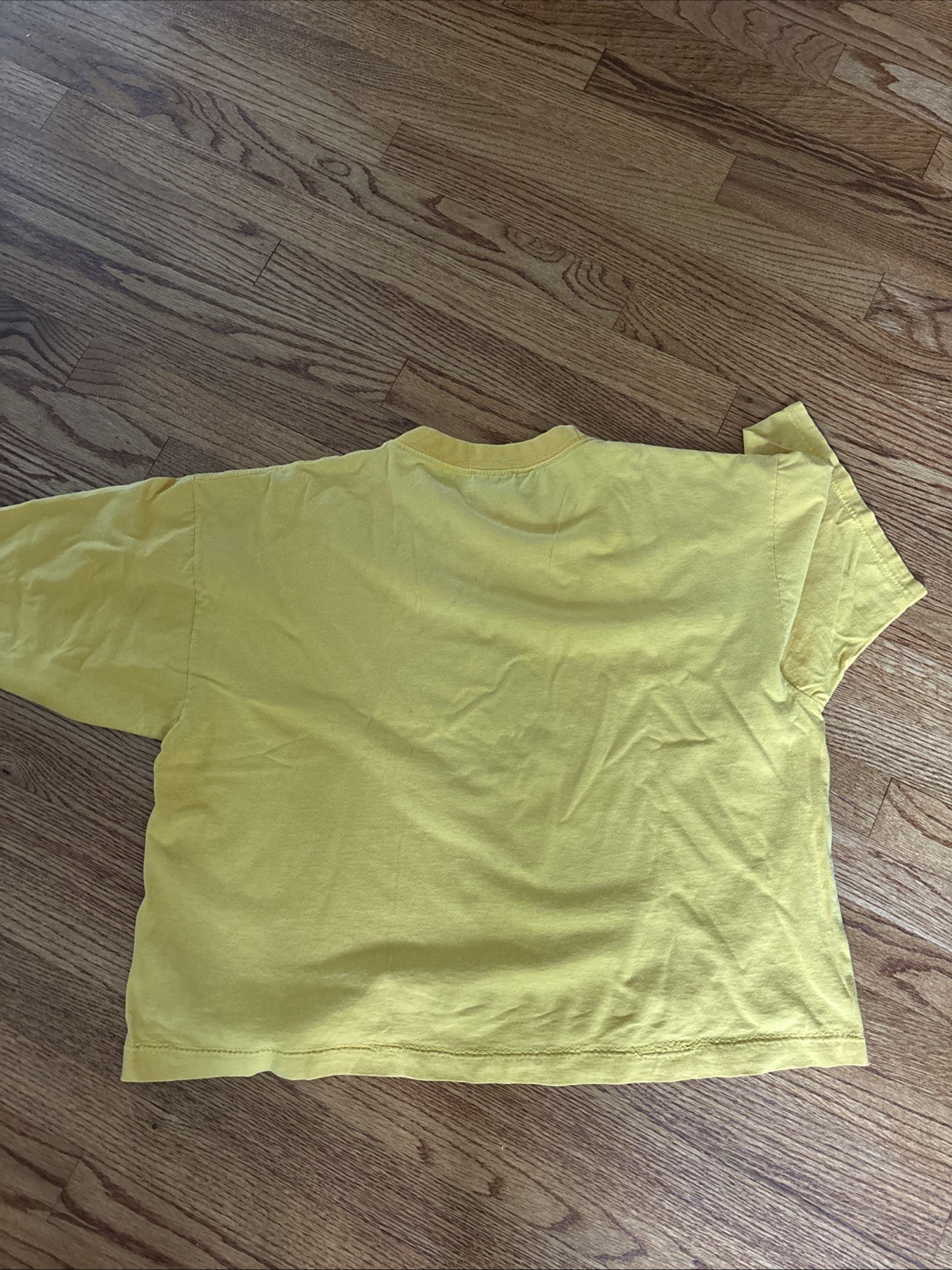 Vintage Tropical Fish Cozumel Mexico Yellow Embroidered T Shirt XL EUC gallery
