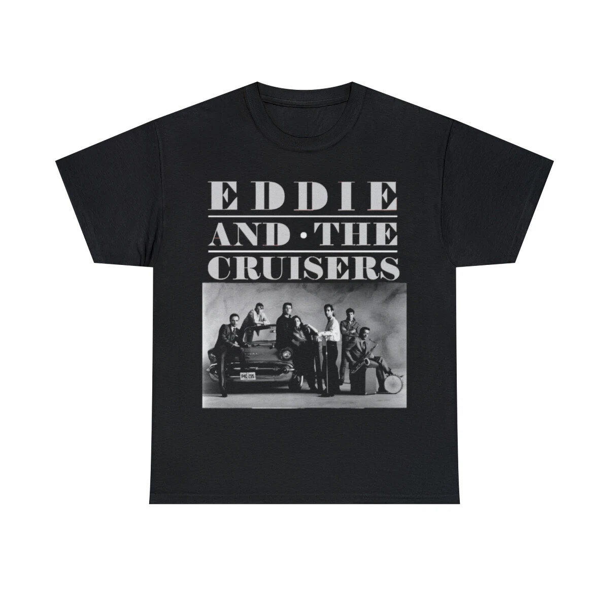 Eddie and the Cruisers band shot Short Sleeve Tee gallery